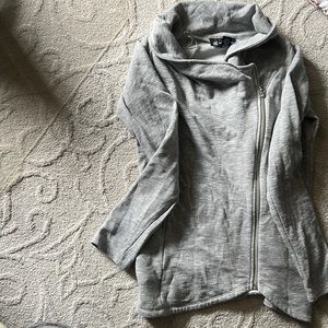 Inc international calls side zip sweater